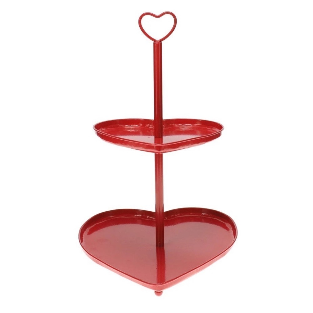Valentines tiered tray